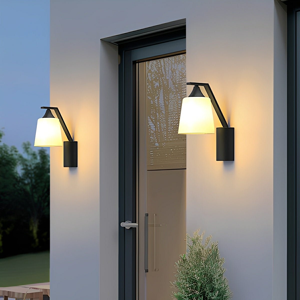 Modern Bell Waterproof Outdoor LED Porch Wall Lights