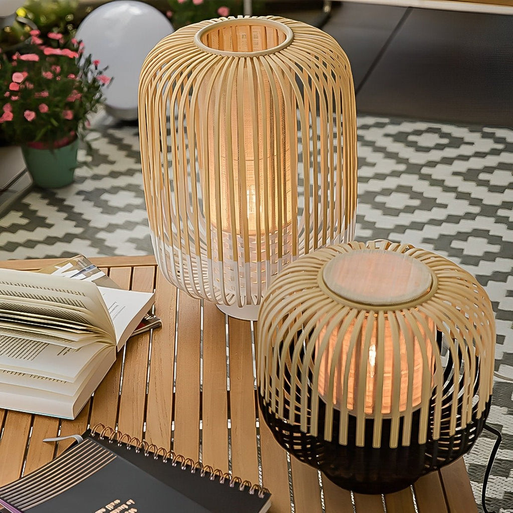 Waterproof Handmade Outdoor Bamboo Light Hanging Lanterns