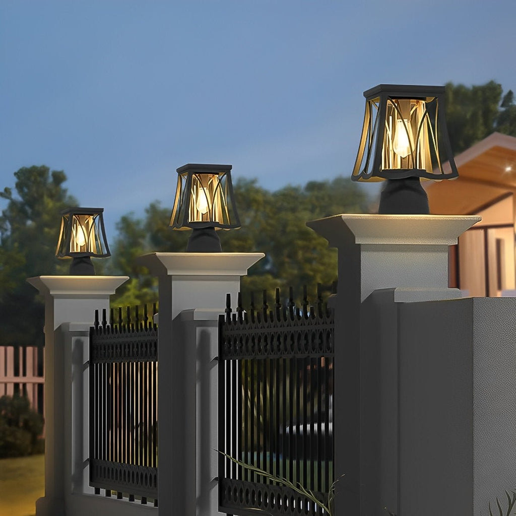 Waterproof Powerd LED Outdoor Post Lights